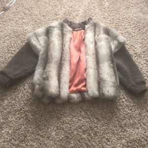 Vintage Jordache Faux Fur Coat